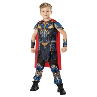 Rubies Official Marvel Thor: Love and Thunder Thor Deluxe Child Costume, Kids Fancy Dress, Age 9-10 years Halloween Halloween