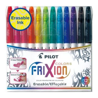Pilot Frixion Colors Erasable Fibre Tip Colouring Pen – Assorted