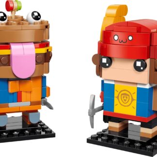 LEGO® Fortnite® BrickHeadz™ Beef Boss & Skye Figures (40910) building set for kids ages 10 and up