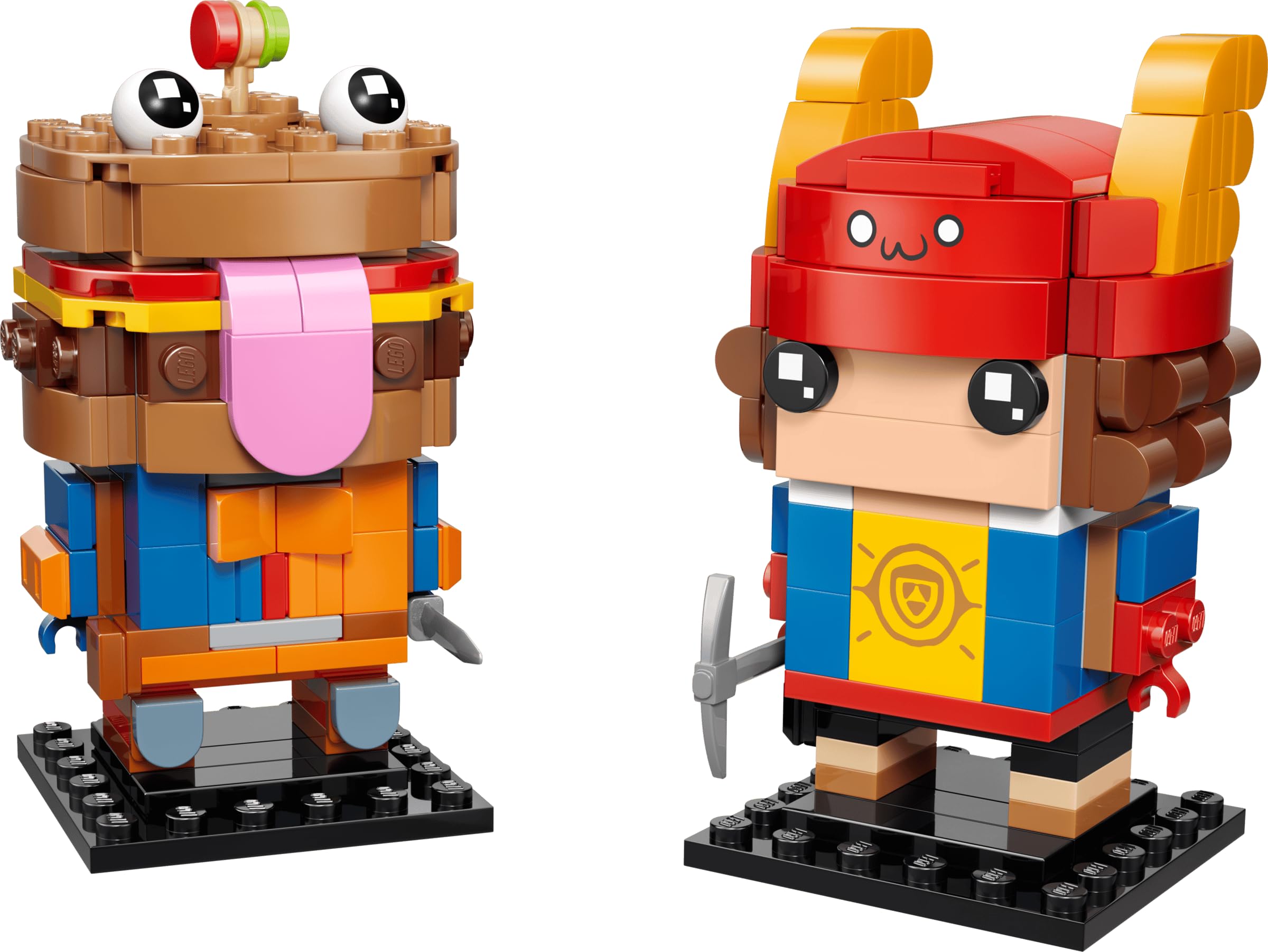 LEGO® Fortnite® BrickHeadz™ Beef Boss & Skye Figures (40910) building set for kids ages 10 and up