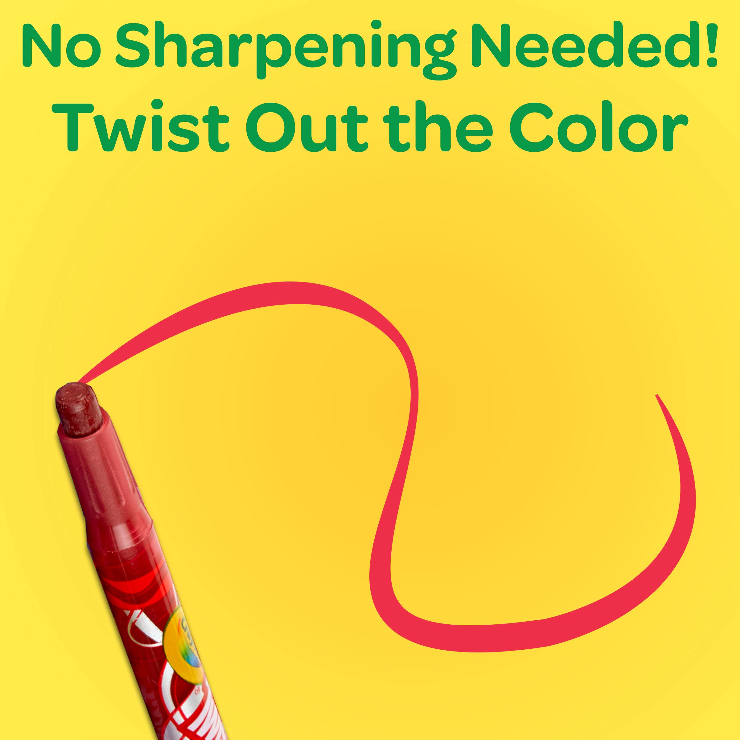 CRAYOLA Twistables Colouring Crayons - Assorted Colours (Pack of 12) - Image 5