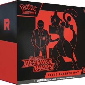 Pokémon TCG: Scarlet & Violet—Destined Rivals Elite Trainer Box (1 Full-Art Promo Card, 9 Boosters & Premium Accessories)