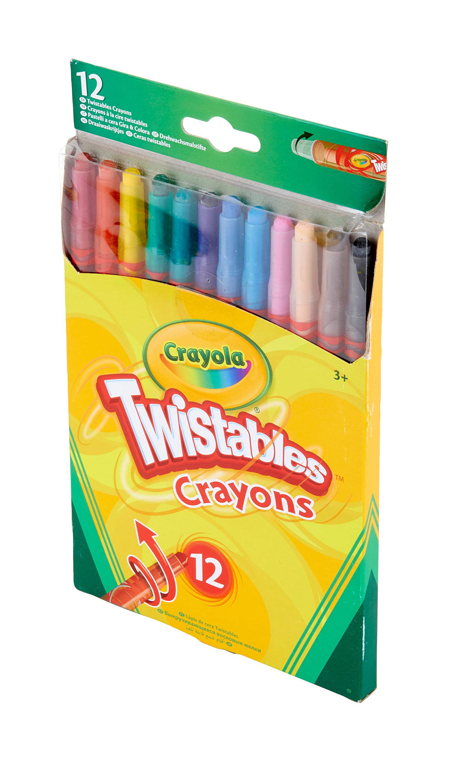 CRAYOLA Twistables Colouring Crayons - Assorted Colours (Pack of 12) - Image 2