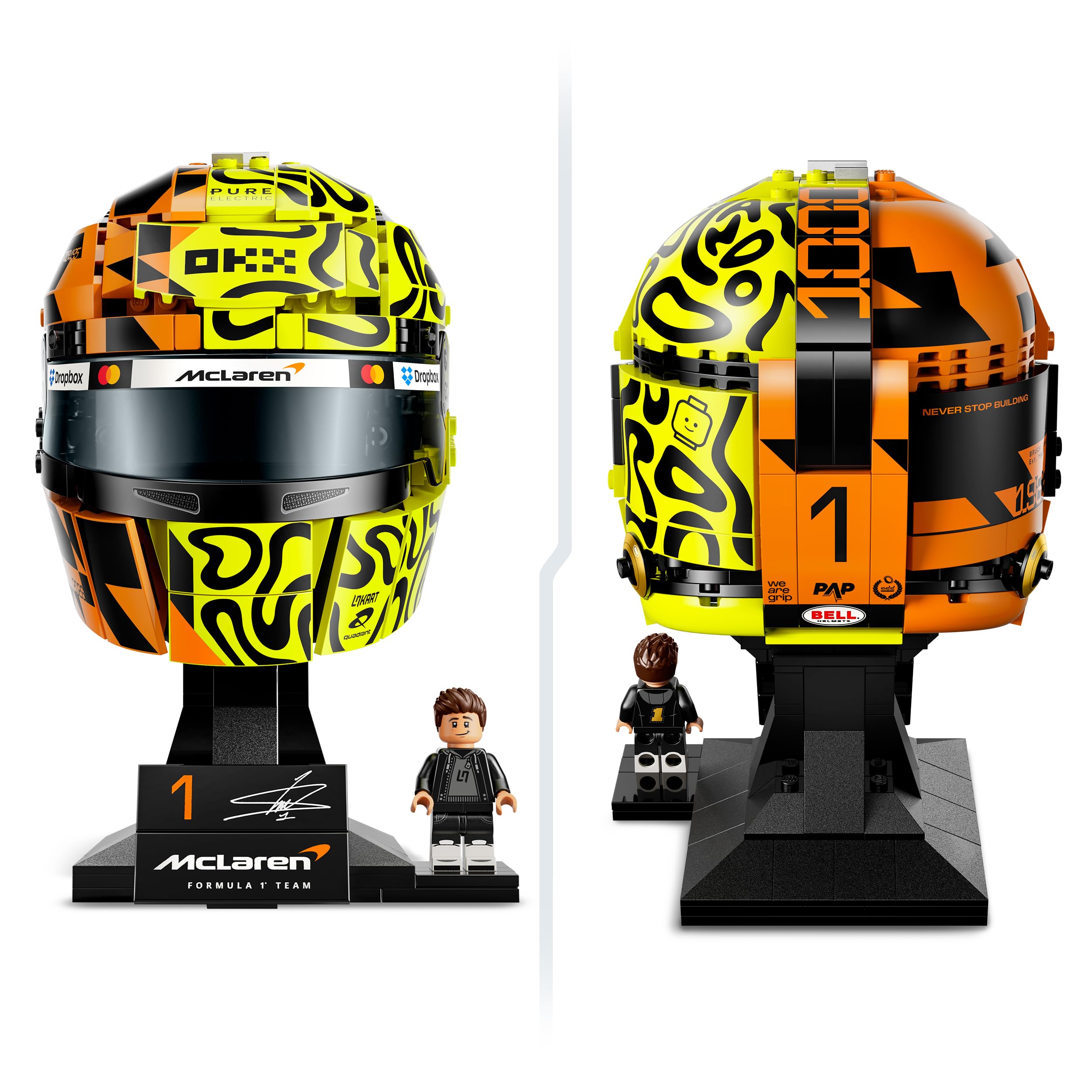 LEGO Editions McLaren Mastercard F1 Team Lando Norris Helmet 43023 - Image 3