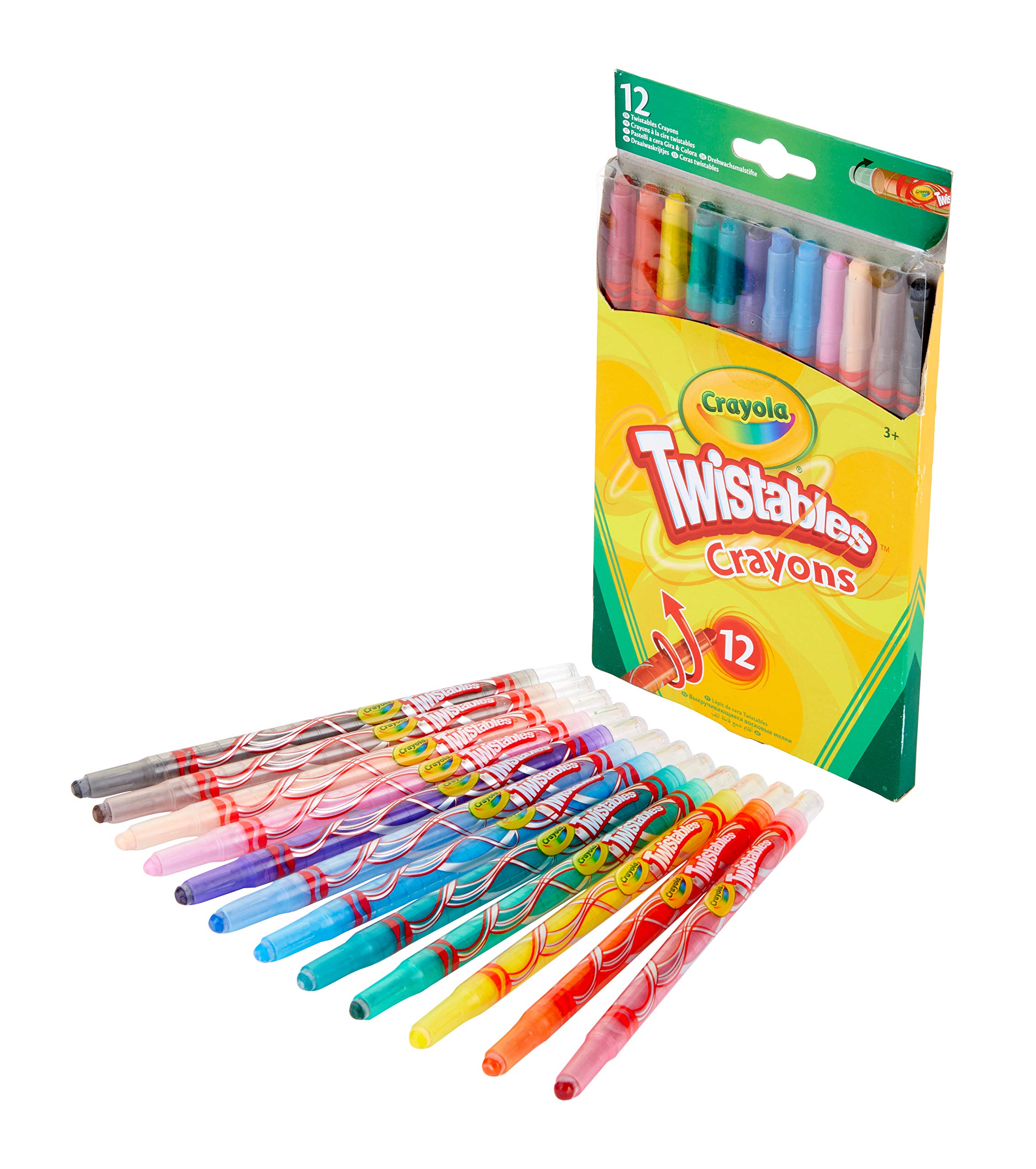 CRAYOLA Twistables Colouring Crayons - Assorted Colours (Pack of 12) - Image 3