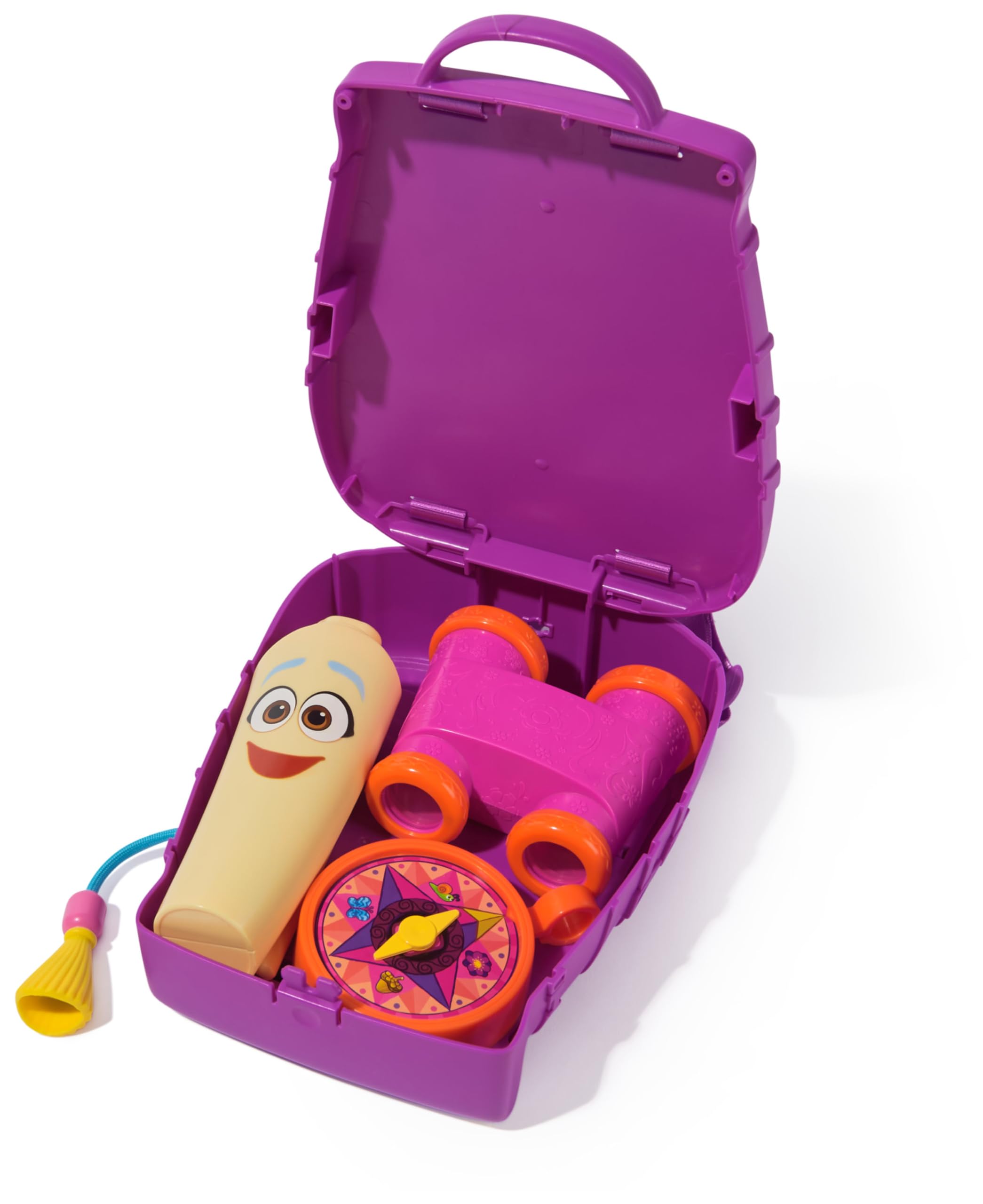Dora, My Adventure Backpack, with Explorer Accessories‚ A Retractable Map, Toy Binoculars and Compass, Kids Toys for Girls and Boys Ages 3 and Up - Image 2