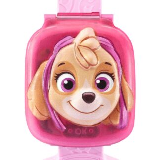 VTech PAW Patrol: Learning Watch - Skye, English | Official PAW Patrol watch with alarm, timer, stopwatch & 4 games teach number matching, problem-solving & memory. Ages 3-6