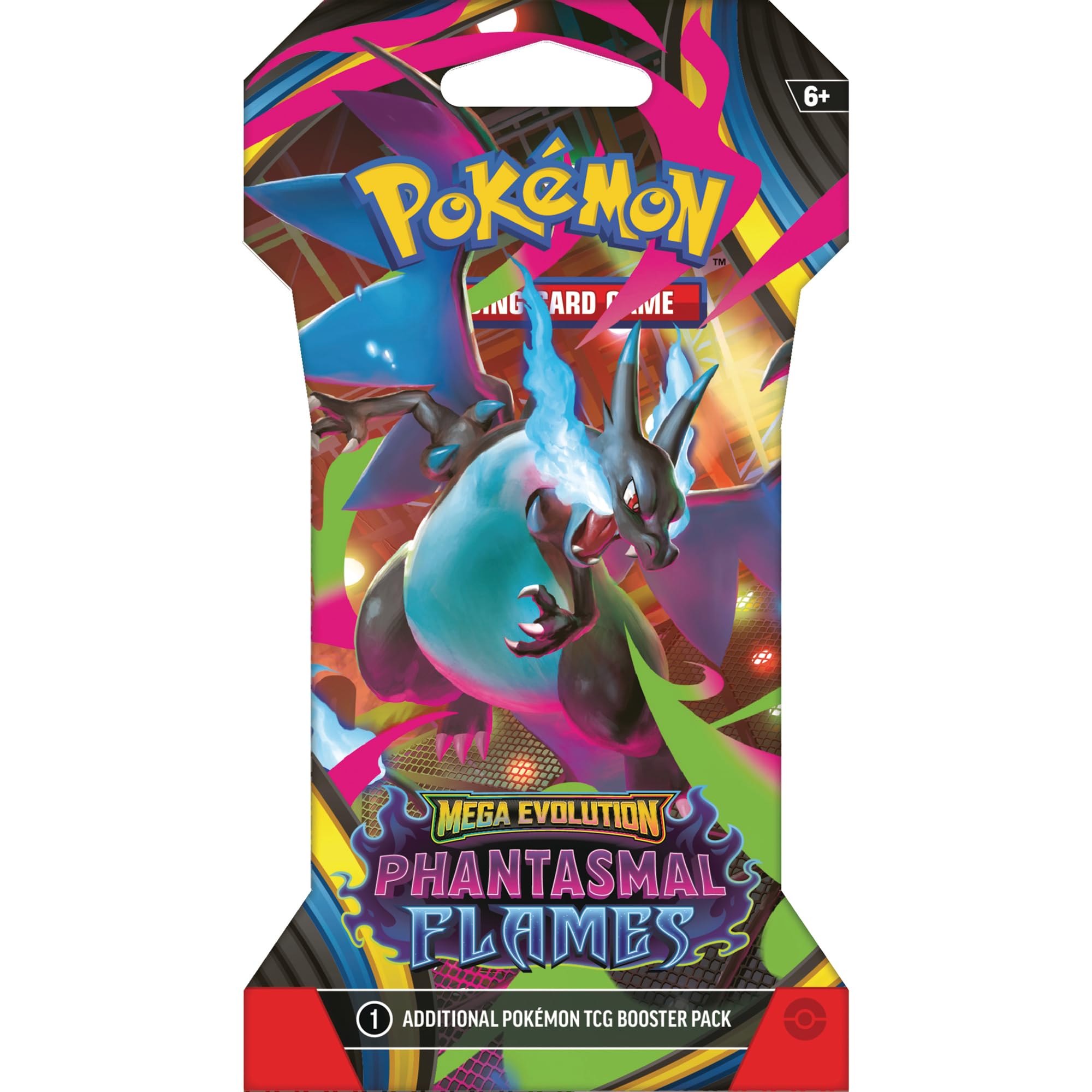 Pokemon TCG: Mega Evolution Phantasmal Flames Sleeved Booster Pack - 10 Cards - Image 2