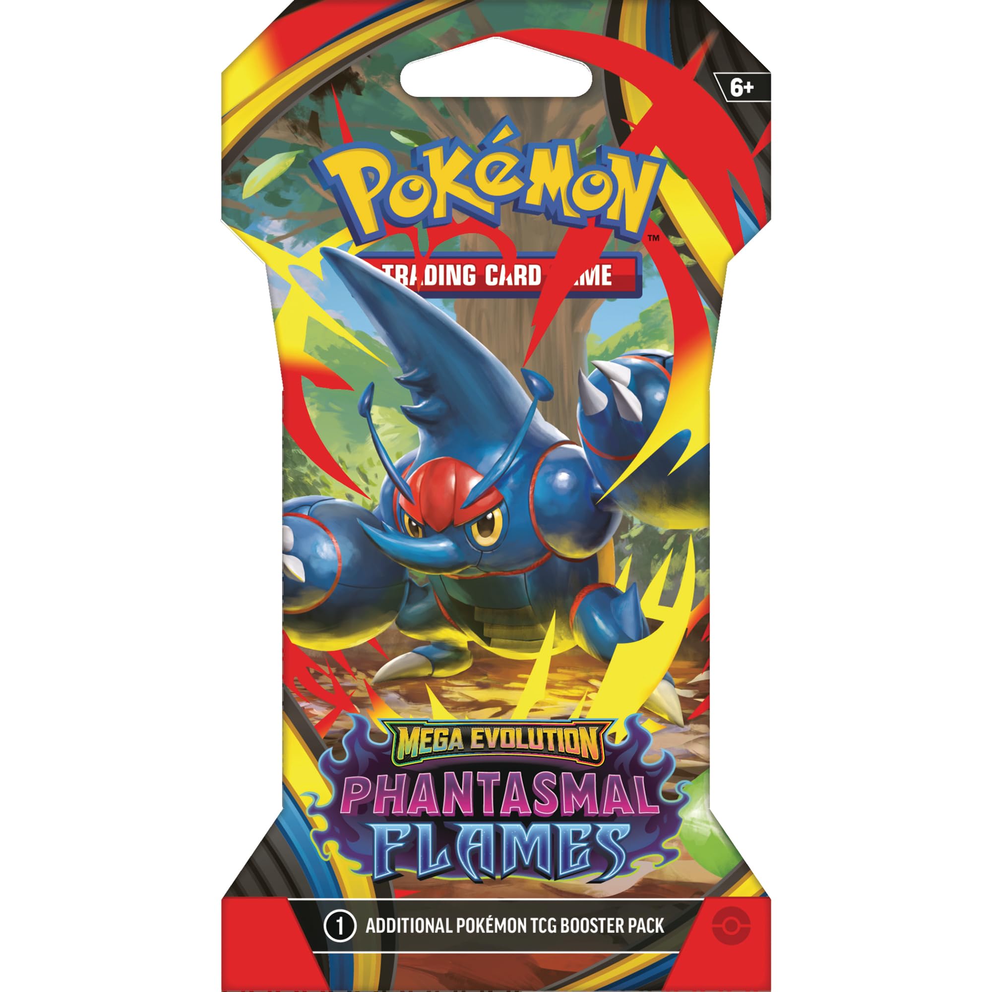 Pokemon TCG: Mega Evolution Phantasmal Flames Sleeved Booster Pack - 10 Cards - Image 3