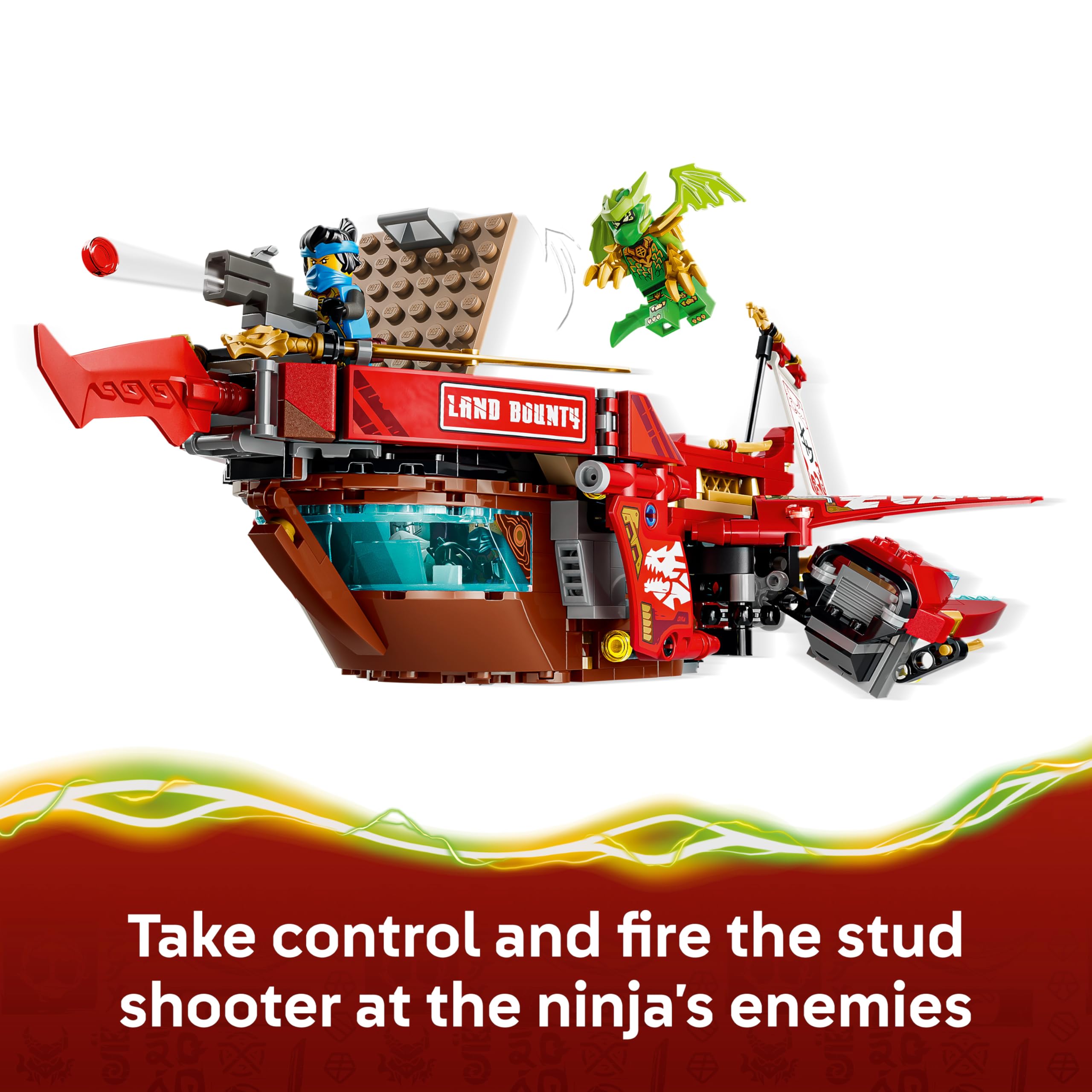 LEGO Ninjago Land Bounty 71869 - Image 4
