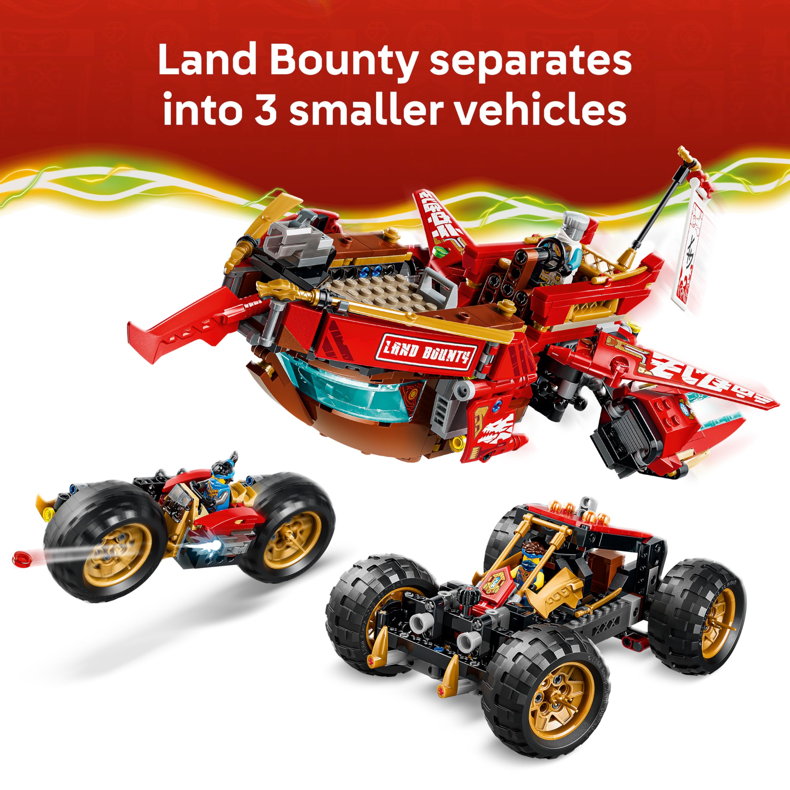 LEGO Ninjago Land Bounty 71869 - Image 3